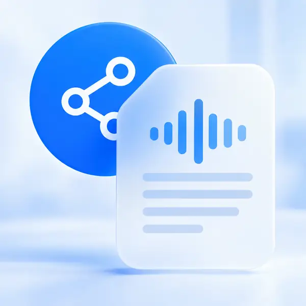 Shareable document icon.