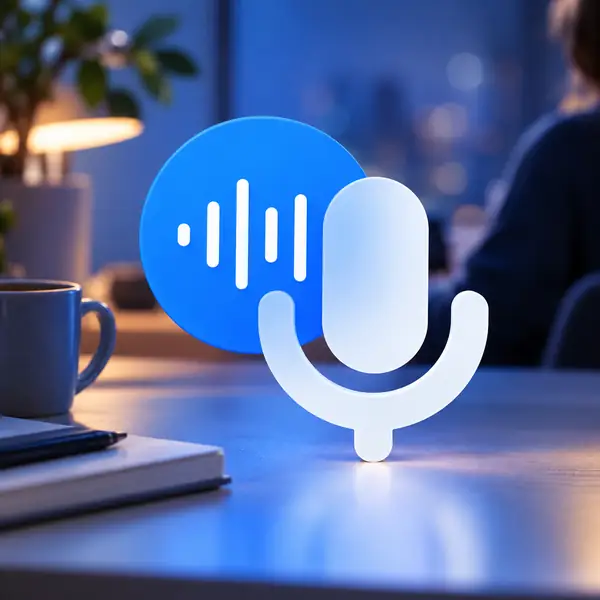 Voice recording icon.