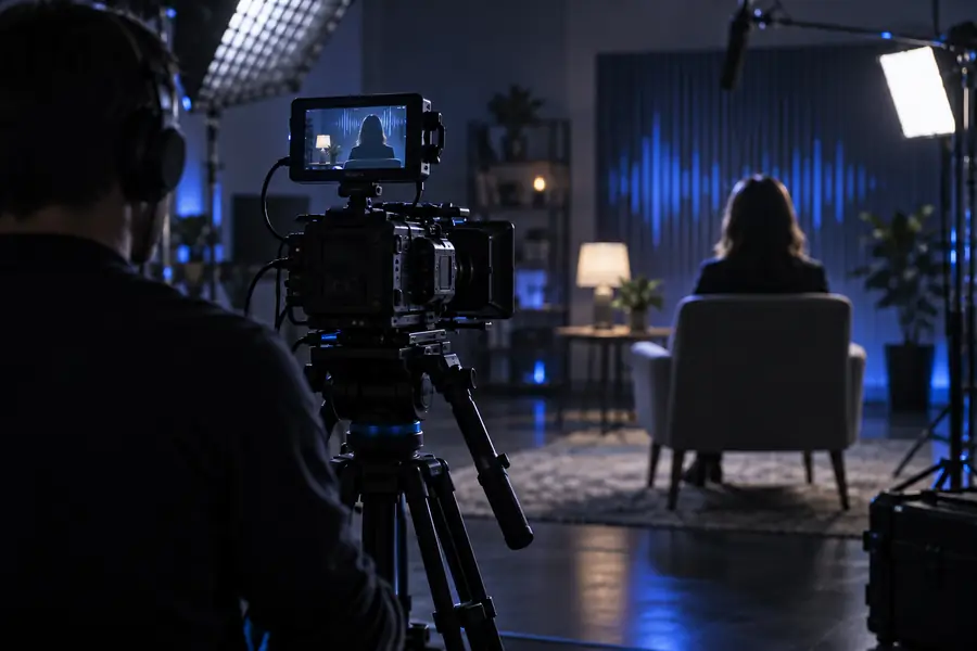 Illustration representing the video recording as the source